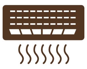 エアコン（リビング実装）