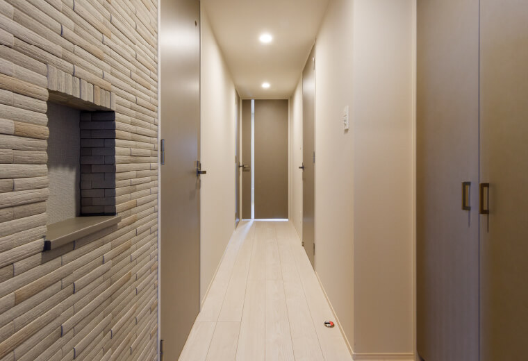 玄関のエコカラット、ニッチ